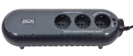 Источник бесперебойного питания POWERCOM WOW 300, 300VA/165W (2+1 EURO)