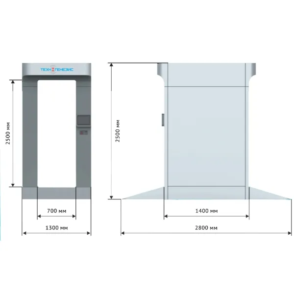 Досмотровый сканер Генезис МД-02А, мм-волновый