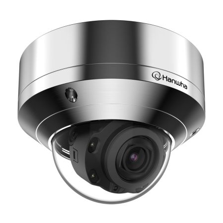 Антивандальная сетевая IP-видеокамера 2Мп Wisenet XNV-6080RSA (2.8-12 мм) из нержавеющей стали Антивандальная сетевая IP-видеокамера 2Мп Wisenet XNV-6080RSA (2.8-12 мм) из нержавеющей стали