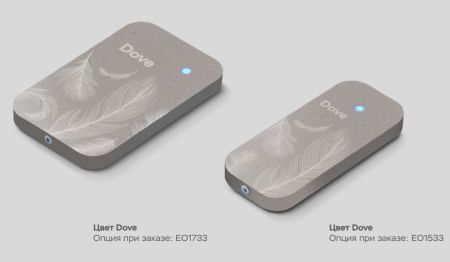 Считыватель бесконтактных карт ESMART® Reader BLE серии STONE (ER1701), Silverite