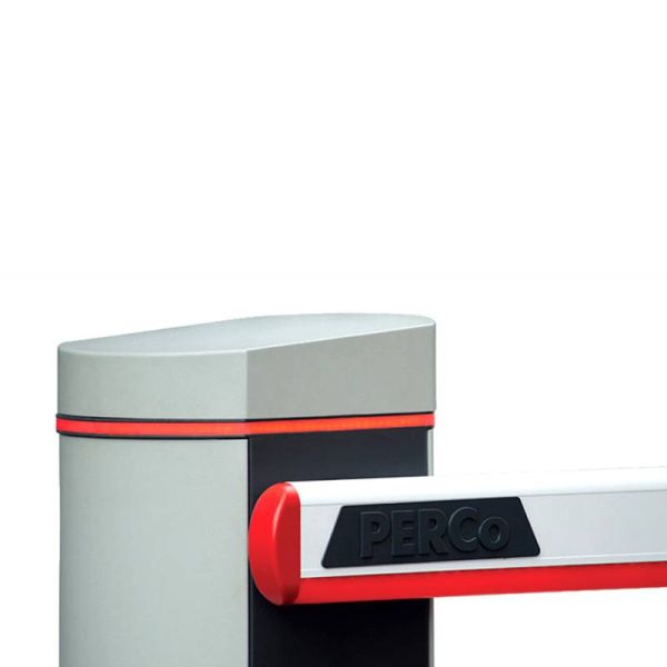 Шлагбаум автоматический PERCo GS04.1 с прямоугольной стрелой 3 м и встроенной системой обогрева