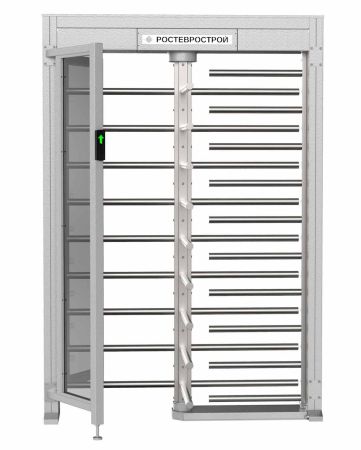 Турникет уличный полноростовой 4-х лопастной со стеклом Ростов-Дон ПР1ЛС/4М2 У Турникет уличный полноростовой 4-х лопастной со стеклом Ростов-Дон ПР1ЛС/4М2 У