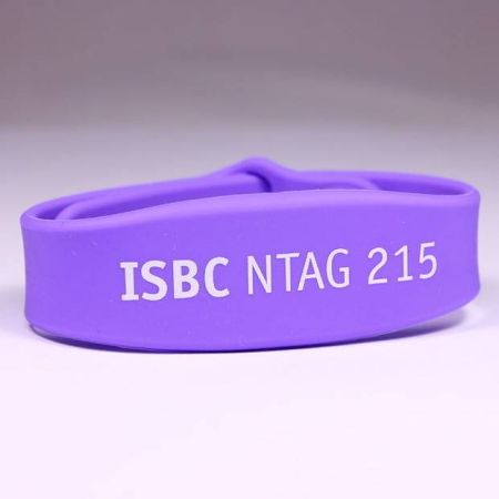 Силиконовый NFC-браслет (с кодировкой, vCard по ТЗ клиента) (жен./дет.)