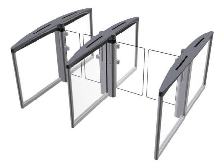 Левый модуль проходной Gunnebo SpeedStile FLS DS длина 1800 мм