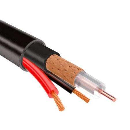 Кабель комбинированный Паритет КВК-П-1,5ф 2х0,75 для видеонаблюдения