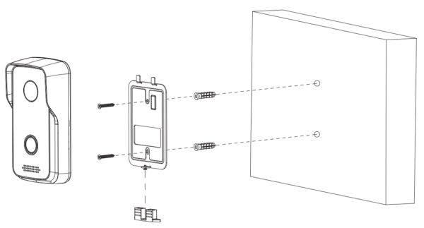 Дверная IP-станция Dahua Villa DHI-VTO2111D-P-S3