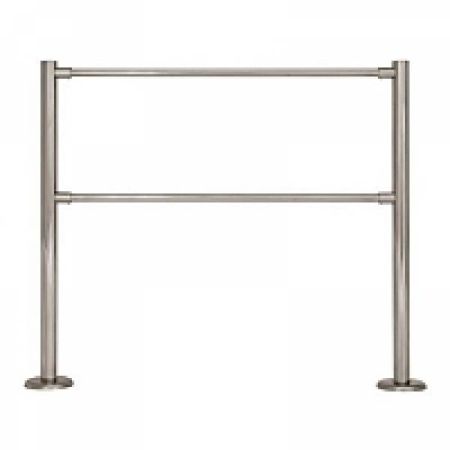 Ограждение стационарное усиленное хромированное ОС1-у ХРОМ