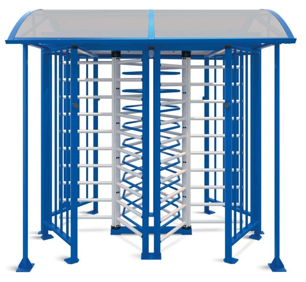 Турникет полноростовой двухпроходной PERCo-RTD-20.1 уличный с электроприводом