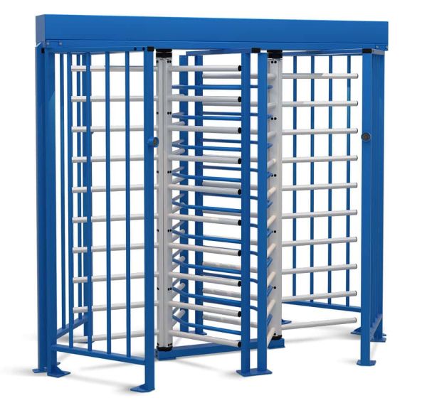 Турникет полноростовой двухпроходной PERCo-RTD-20.2 уличный с электромеханическим приводом