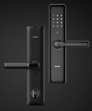 Электронный биометрический замок Kaadas S8 Black, врезной