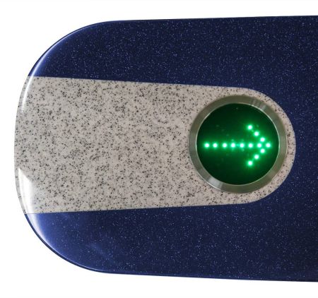 Турникет-трипод тумбовый PERCo-TTD-03.1G из окрашенной стали (с планками)