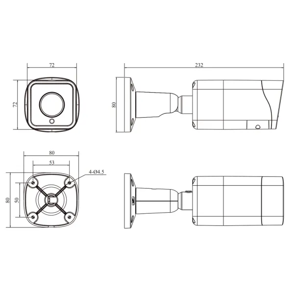 IP-видеокамера 2Мп RVi-2NCT2369 (2.7-13.5)