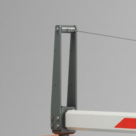 Шлагбаум автоматический Magnetic Traffic H1LE, 4 сек., с горизонтально-поворотной стрелой 4.5 м