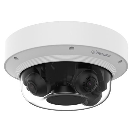 Мультисенсорная IP-видеокамера 3х 2Мп Wisenet PNM-8082VT с 3-мя моторизованными объективами 3-6 мм