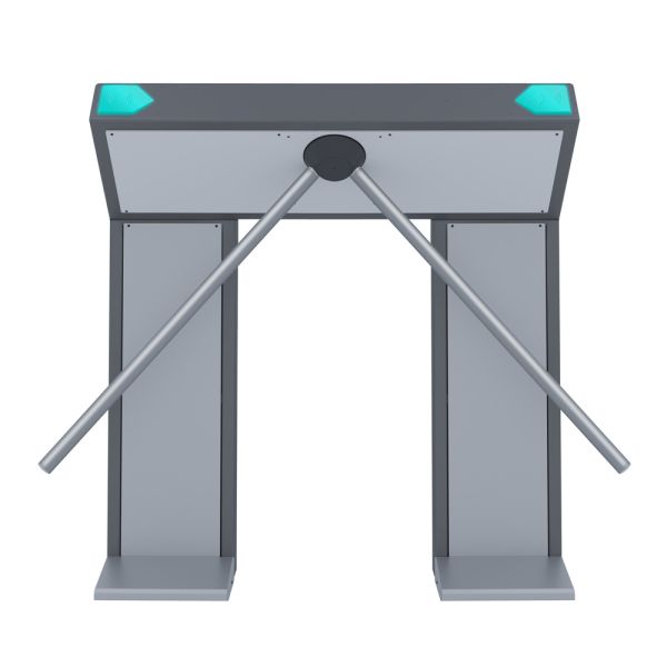 Турникет-дуопод моторизованный двухстоечный Rusgate T2-M-BF v.2 EM (с автоматическими планками Антипаника)