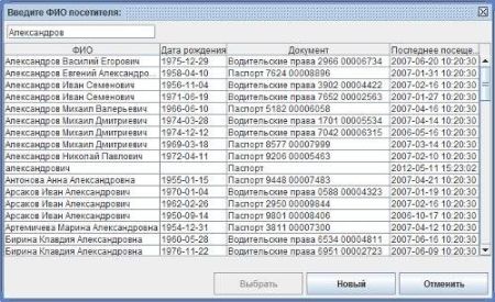 Модуль ПО Sigur Расширенная поддержка пропусков посетителей