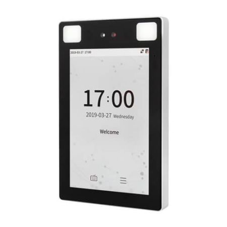 Антивандальный уличный терминал распознавания лиц ZKTeco ProFaceX [CH] (EM) с кронштейном крепления на турникет